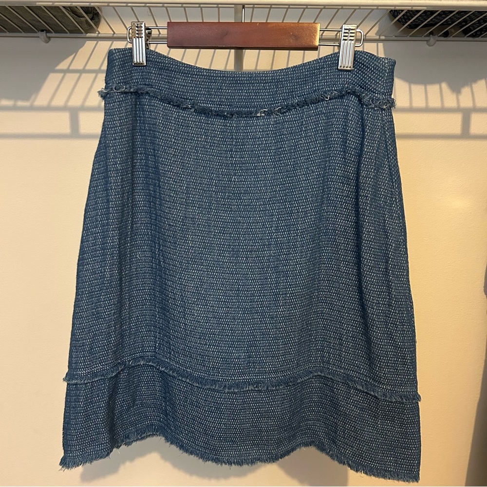 Mo: Vint Blue Skirt